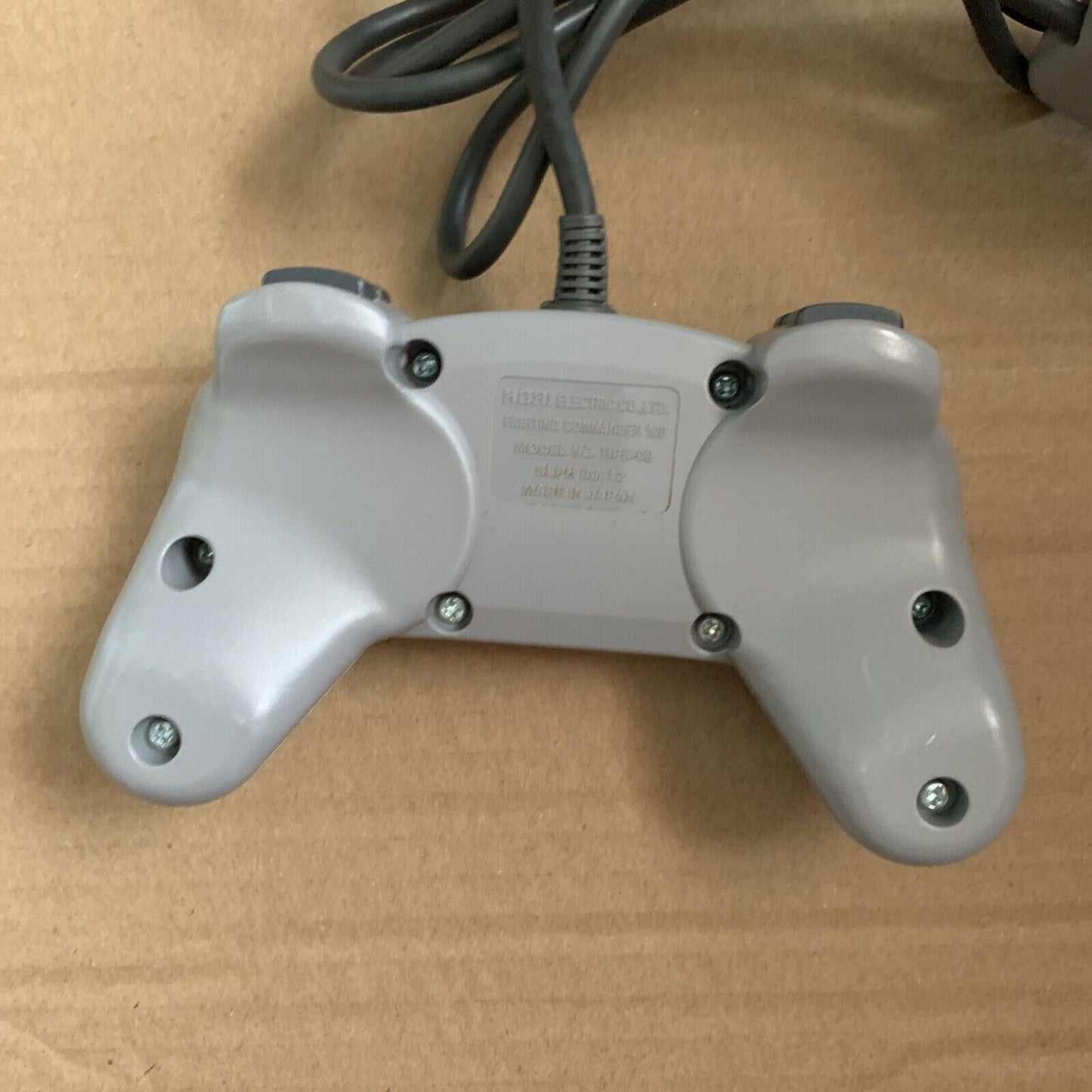 Hori Fighting Commander 10B Controller Pad for Sony PS1 PS2 + Rapid Fire HPS-09