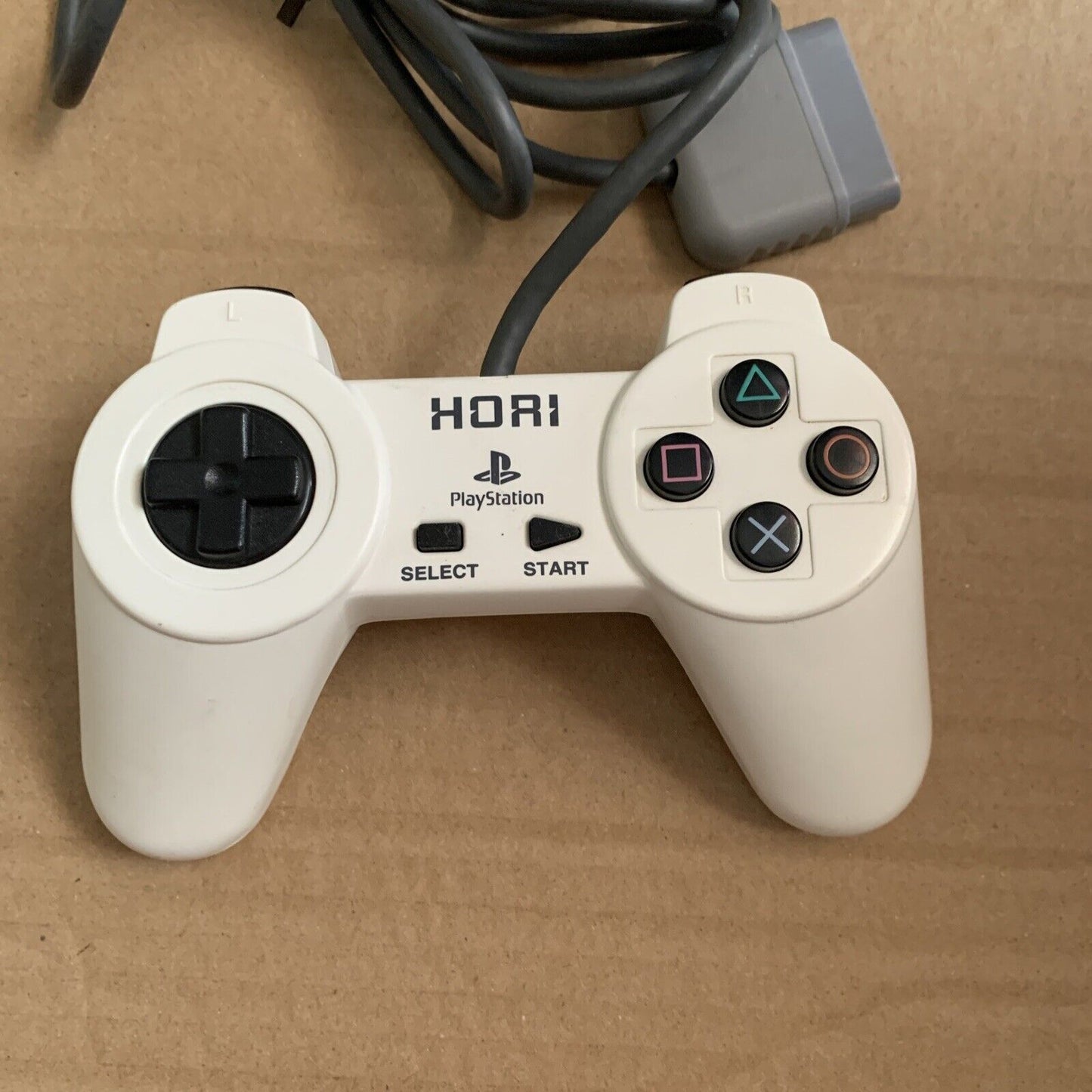 HORI Sony PlayStation Horipad Controller PS1 White SLPH-00032