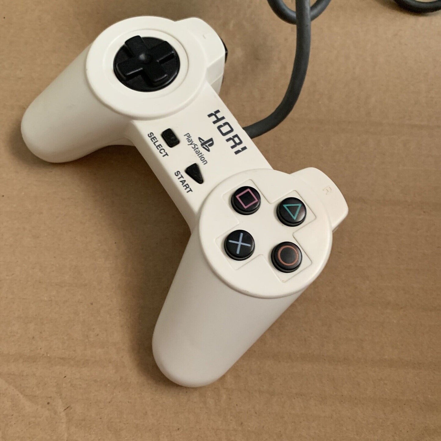 HORI Sony PlayStation Horipad Controller PS1 White SLPH-00032