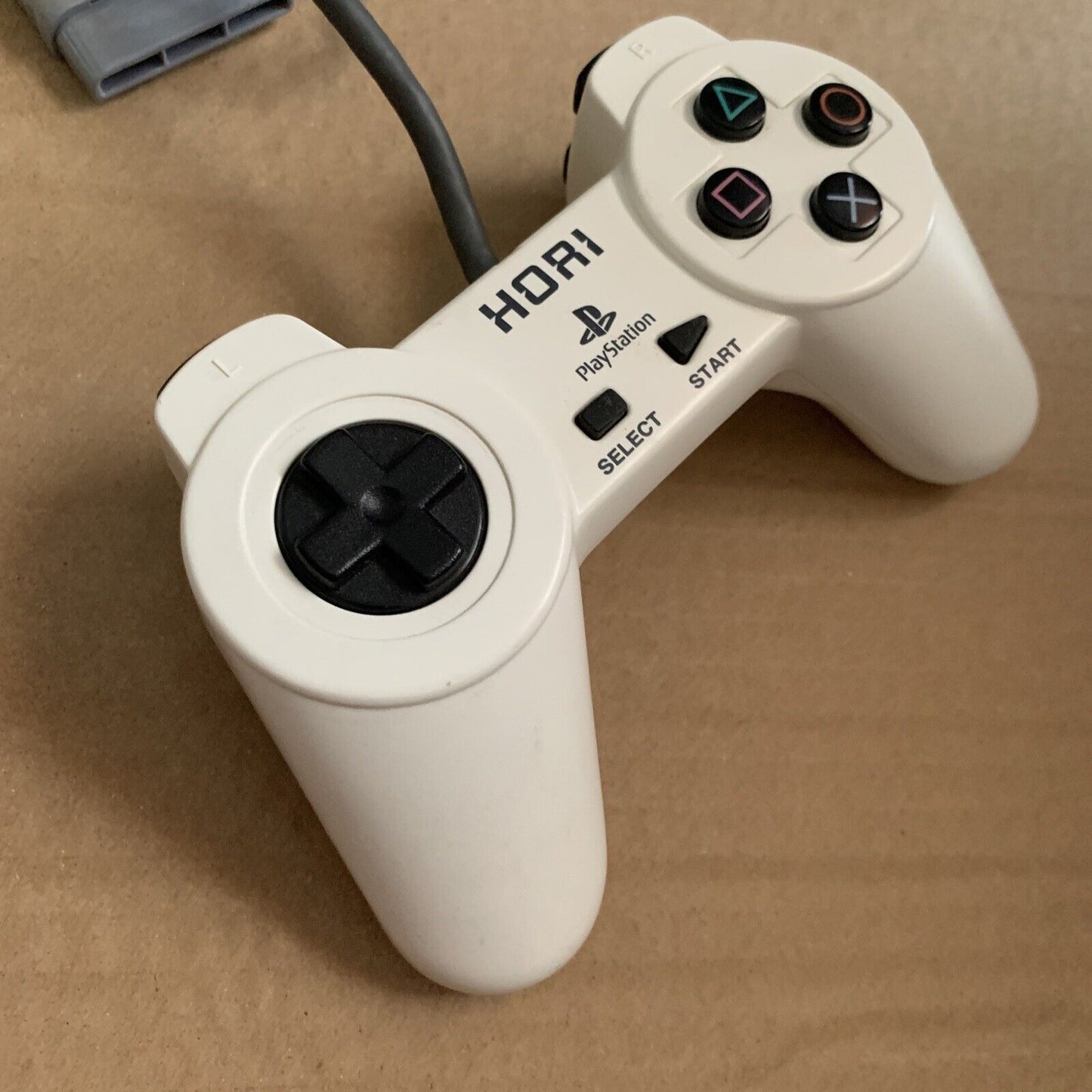 HORI Sony PlayStation Horipad Controller PS1 White SLPH-00032