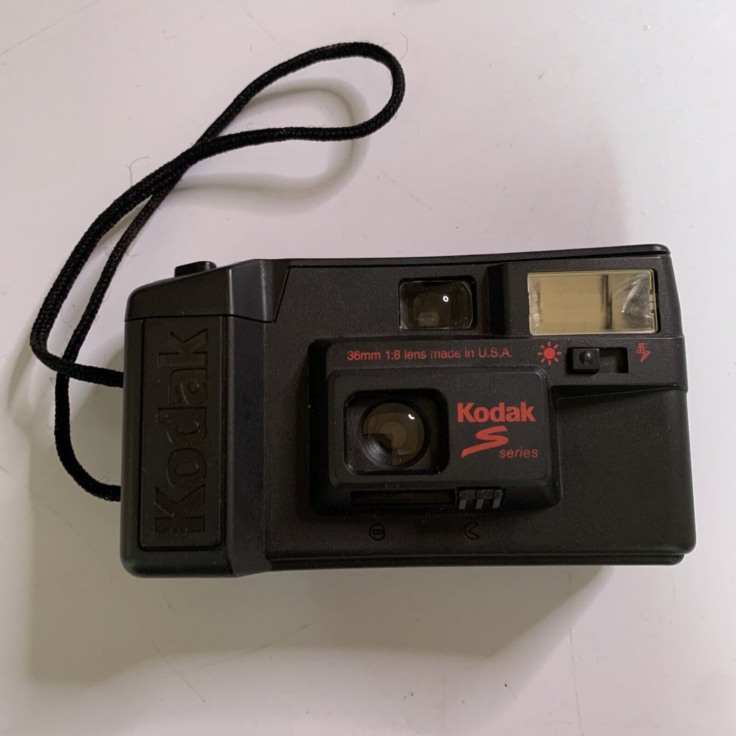 Kodak S10 35mm Film Camera Point & Shoot Compact *Stuck shutter For Parts