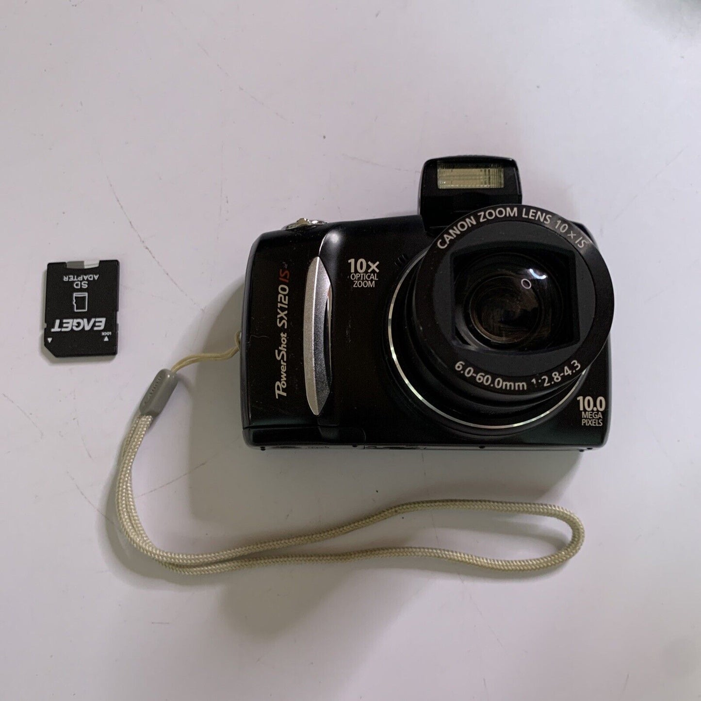 Canon PowerShot SX1 IS 10.0 MP Digital Camera 20x Optical Zoom Flash