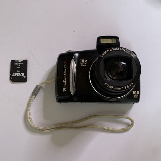 Canon PowerShot SX1 IS 10.0 MP Digital Camera 20x Optical Zoom Flash