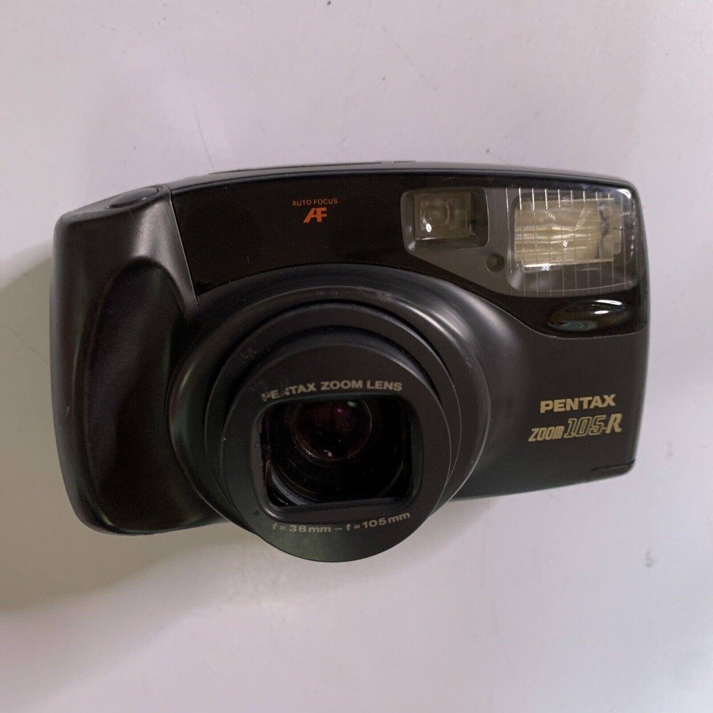 Pentax Zoom 105-R 35mm Film Point & Shoot Camera with Flash