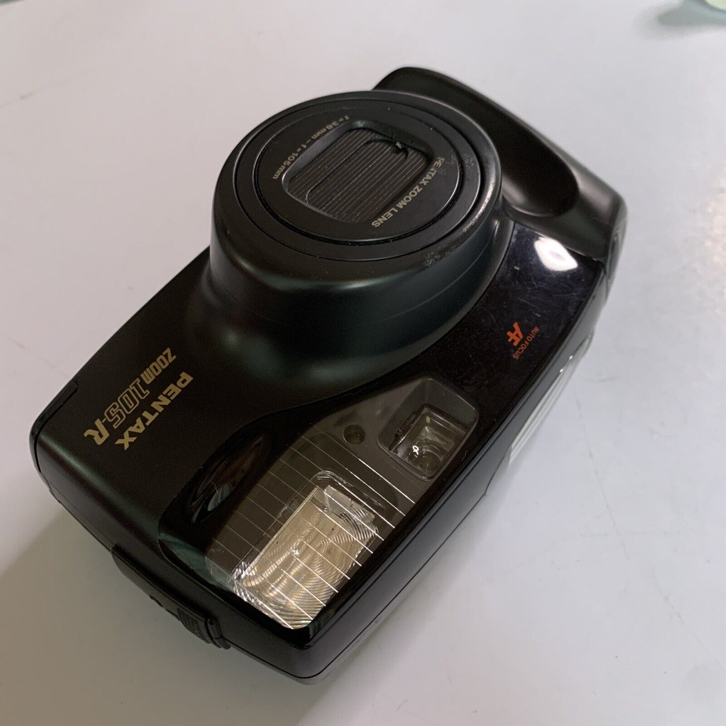 Pentax Zoom 105-R 35mm Film Point & Shoot Camera with Flash