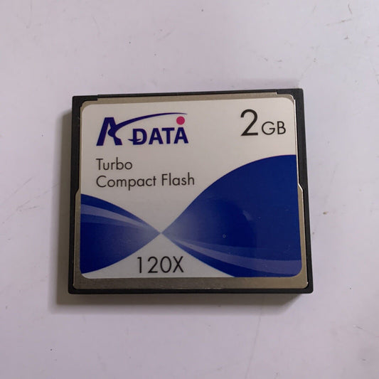 AData Turbo Compact Flash CF Memory Card 2GB