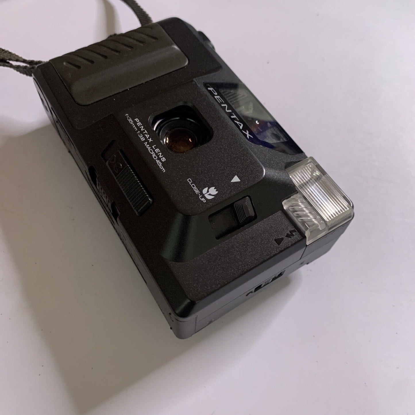 Pentax Pino Black Film Camera 35mm *For Parts Or Repair