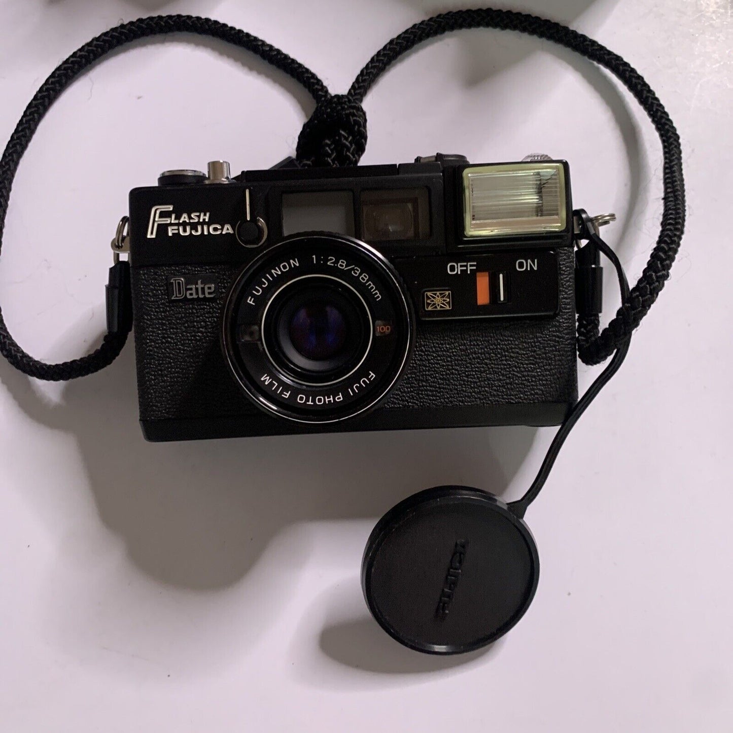 Fuji Flash Fujica 35mm Film Camera *Working But Flash Not Working