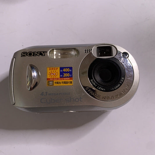 Sony Cybershot DSC-P43 4.1 MP Digital Camera *For Parts Or Repair Display Issue