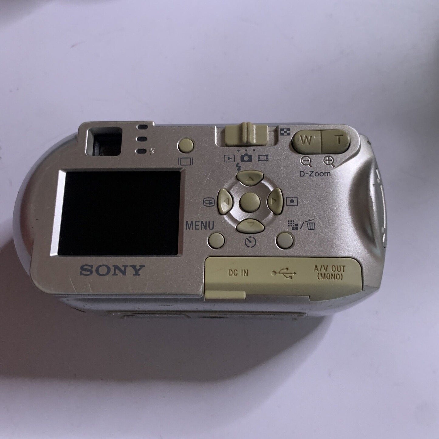 Sony Cybershot DSC-P43 4.1 MP Digital Camera *For Parts Or Repair Display Issue
