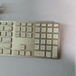 Genuine Apple Aluminum Keyboard with Numeric Keypad MB110LL/B A1243