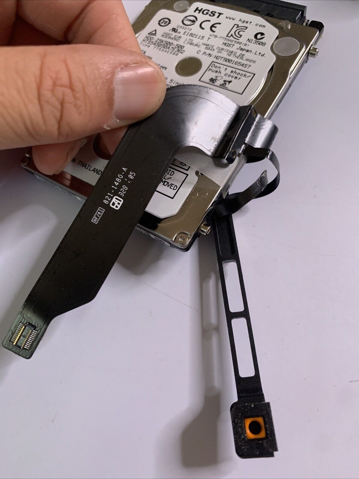 Apple HDD 500GB 2.5" With MacBook Connector 0J38755 821-1480-A GP1-4 818-0814