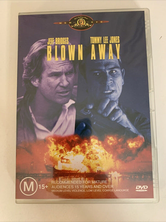 Blown Away (DVD, 1994) Forest Whitaker, Jeff Bridges, Tommy Lee Jones Region 4