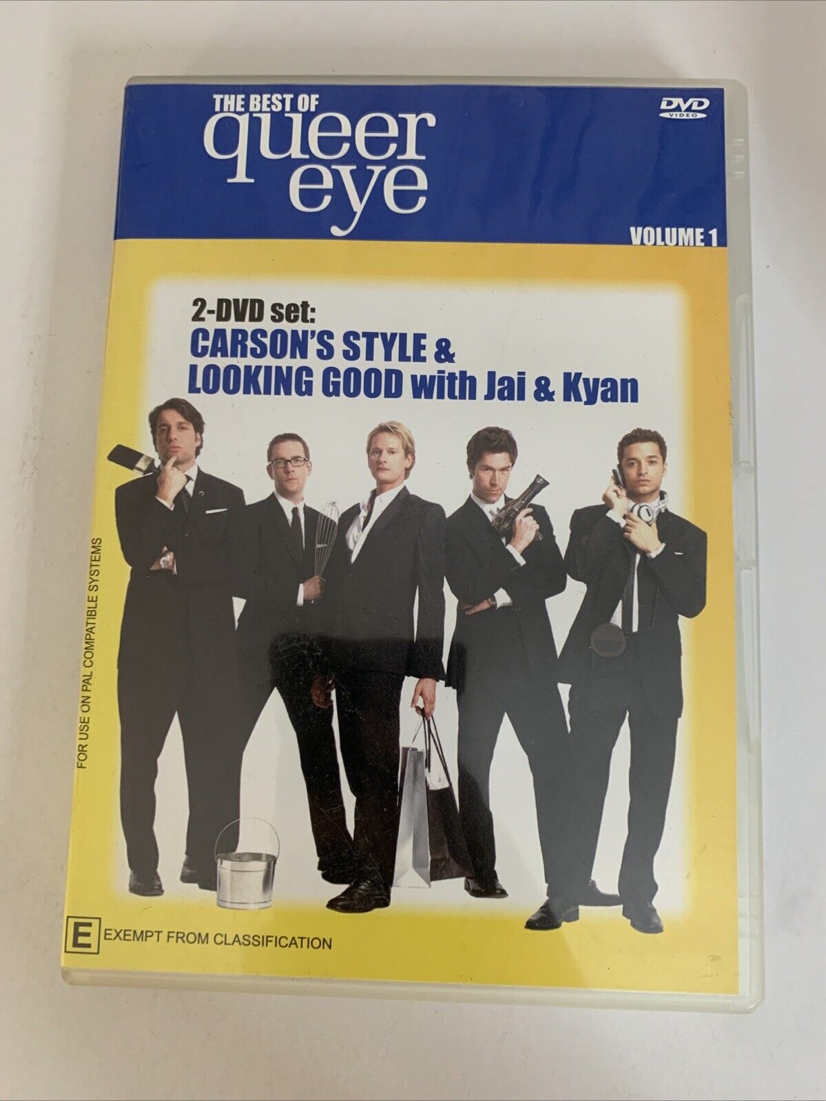 Best of Queer Eye for the Straight Guy : Vol 1 (DVD, 2003, 2-Disc) All Regions