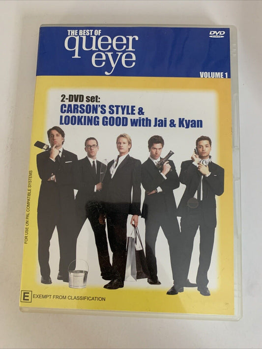 Best of Queer Eye for the Straight Guy : Vol 1 (DVD, 2003, 2-Disc) All Regions