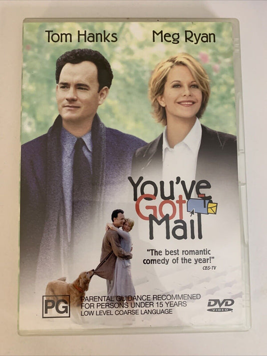 You've Got Mail (DVD, 1998) Tom Hanks, Meg Ryan  Region 4