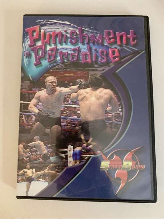 Punishment In Paradise (DVD, 2004) Super Brawl Full Contact Fighting All Regions