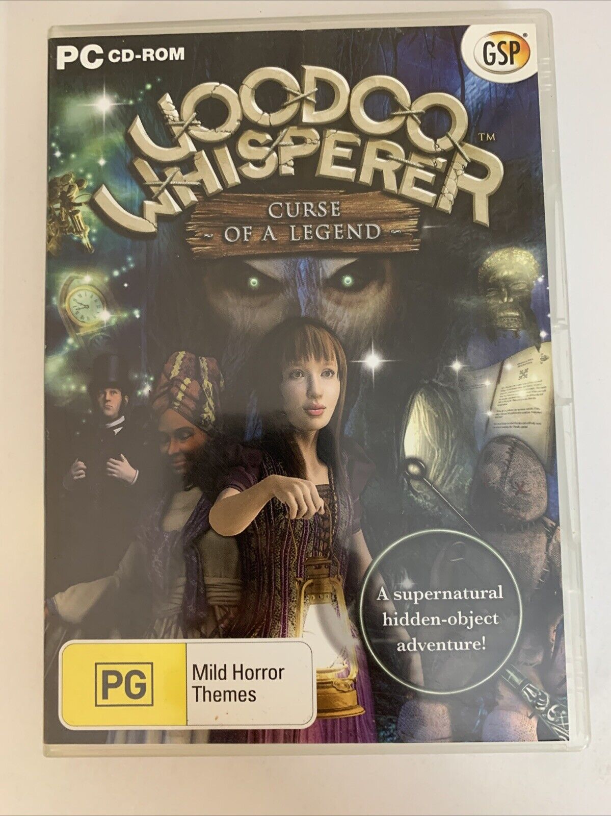 Voodoo Whisperer Curse Of A Legend  PC CD-ROM Windows Hidden Object Game