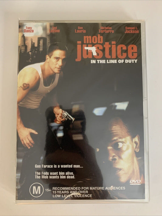In the Line of Duty : Mob Justice (DVD, 1991) Tony Danza, Nicholas Turturro NEW