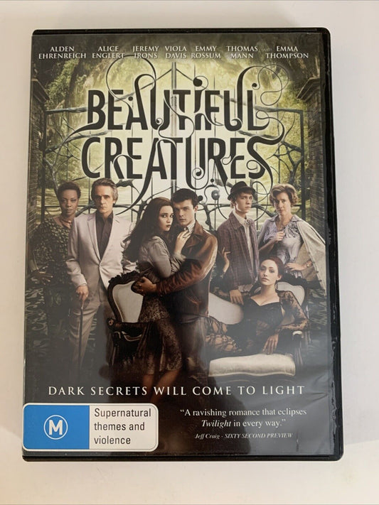 Beautiful Creatures (DVD, 2013) Jeremy Irons, Viola Davis, Alice Englert Region4