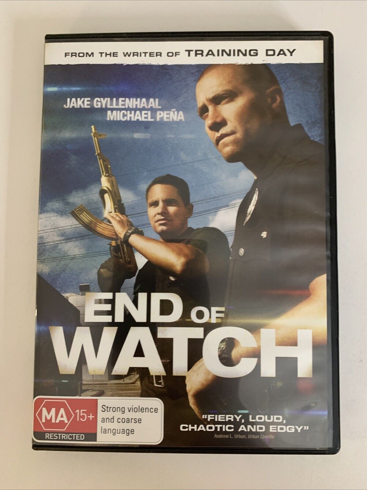 End Of Watch (DVD, 2012) Michael Pena, Jake Gyllenhaal, Anna Kendrick Region 4