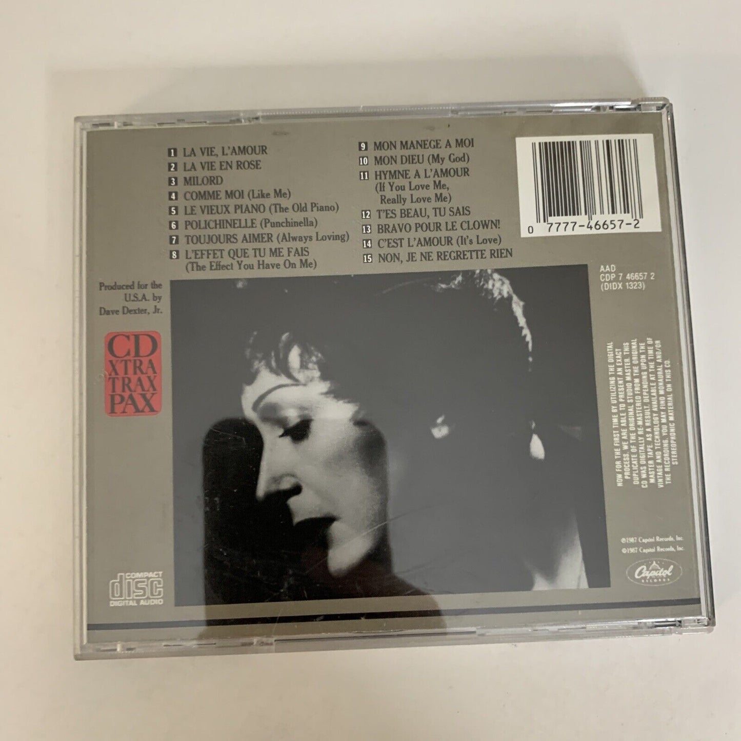 The Very Best of Edith Piaf by Édith Piaf (CD, 1988) Album