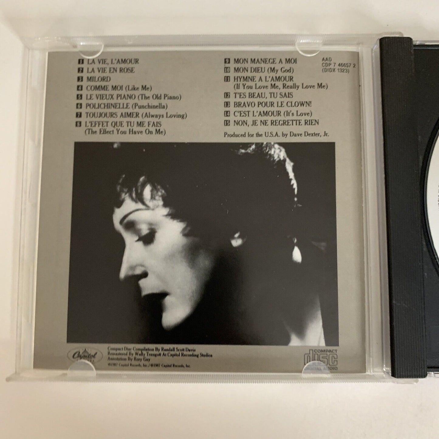 The Very Best of Edith Piaf by Édith Piaf (CD, 1988) Album