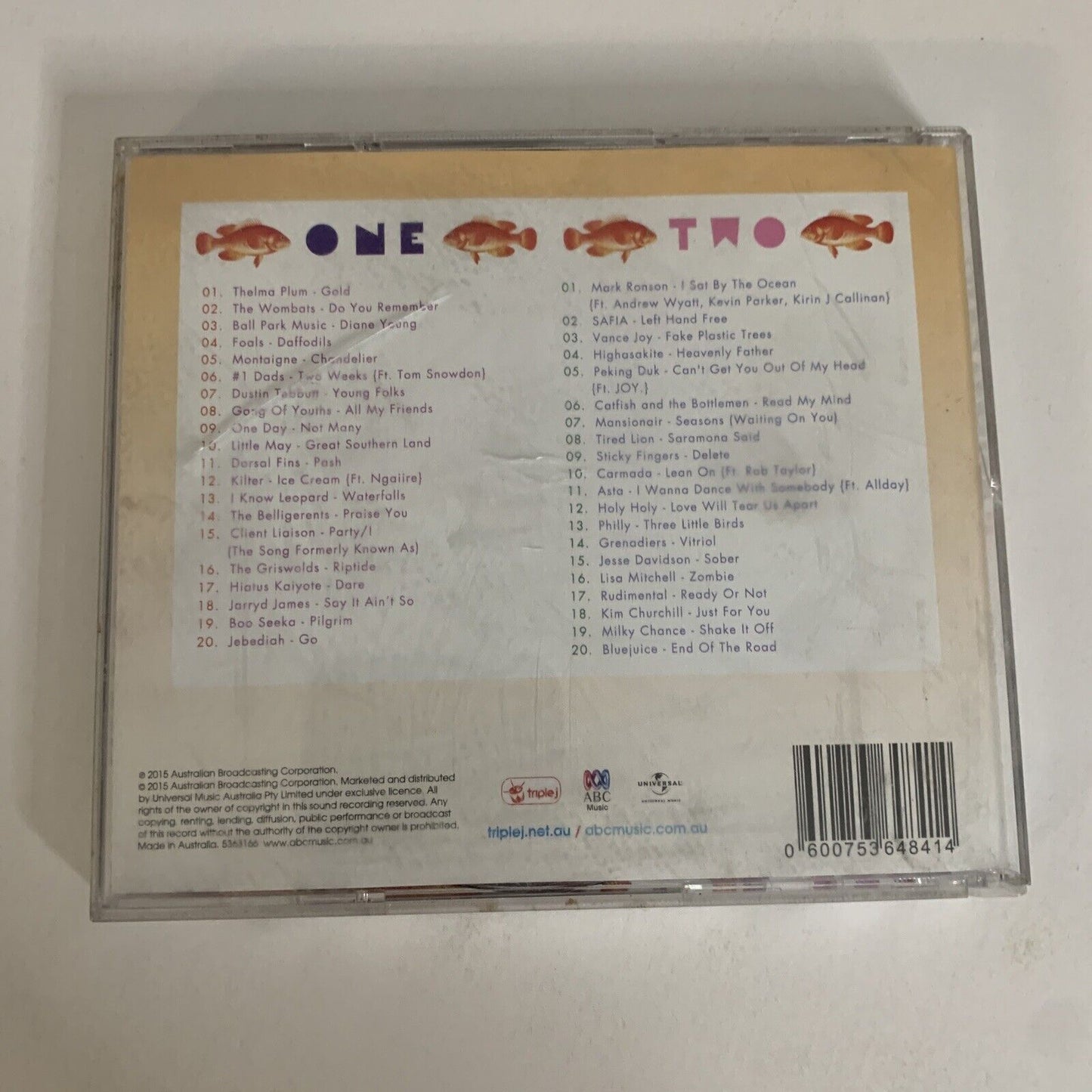 Triple J: Like A Version 11 (CD, 2015, 2-Disc) Album ABC Music