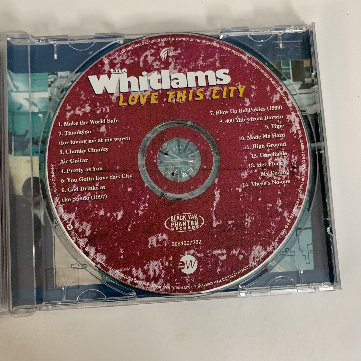 Love This City by The Whitlams (CD, 1999) Album