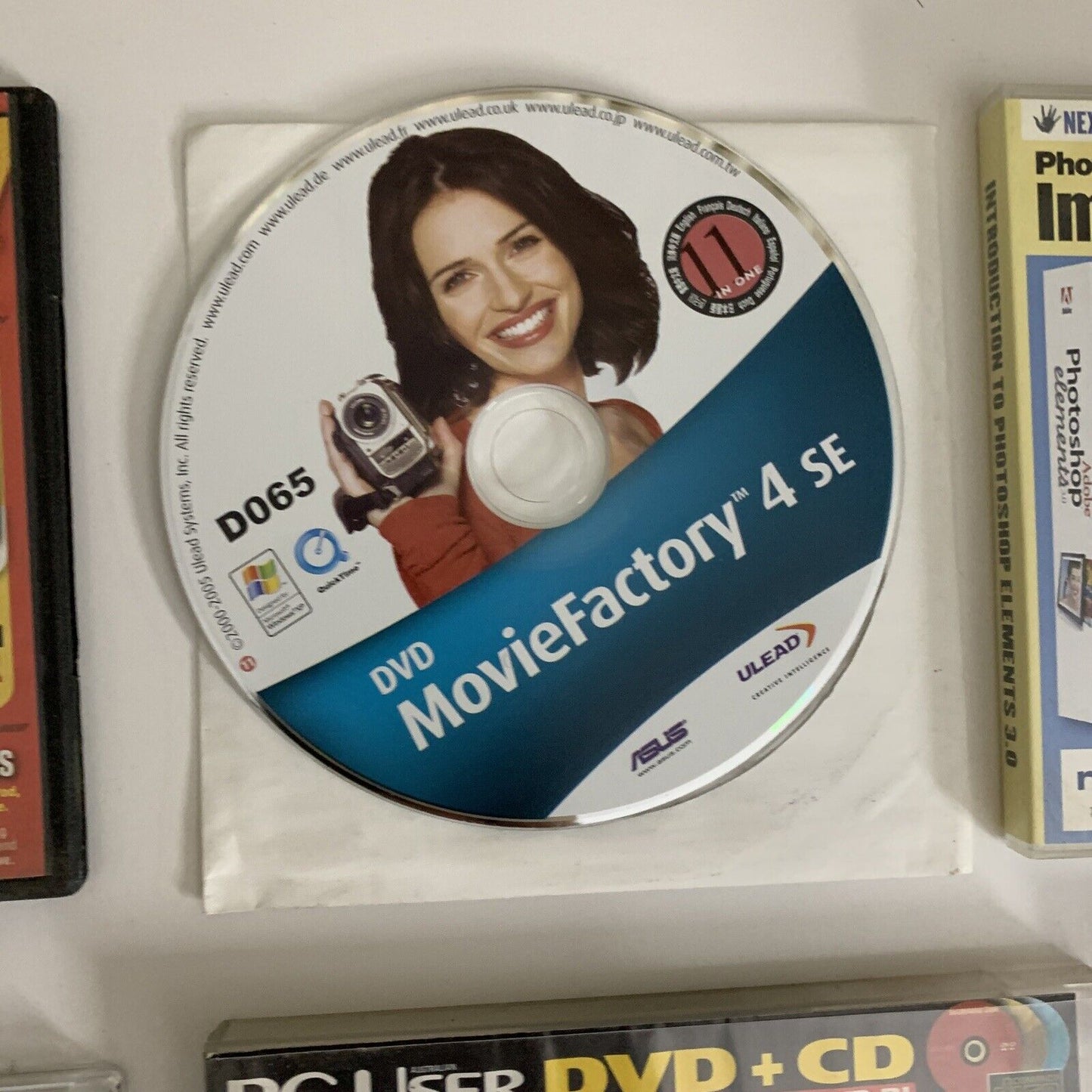 6x DVD Image Video Software & Trial Programs PC User Computer Magazines