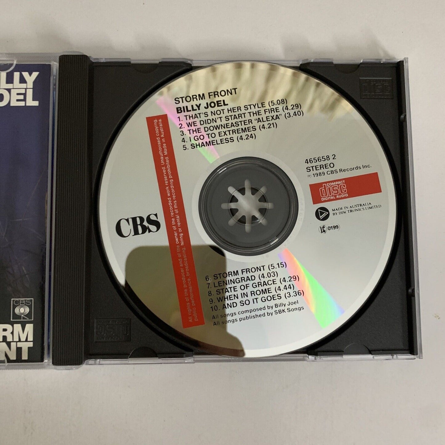 Storm Front by Billy Joel (CD, 1989) Album