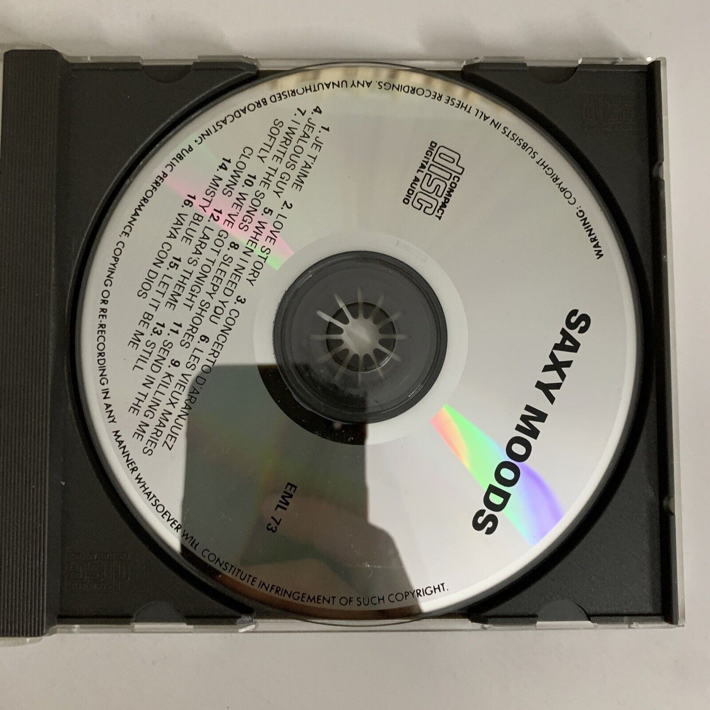 Saxy Moods : The Seductive Sound Of Saxophone Album (CD)