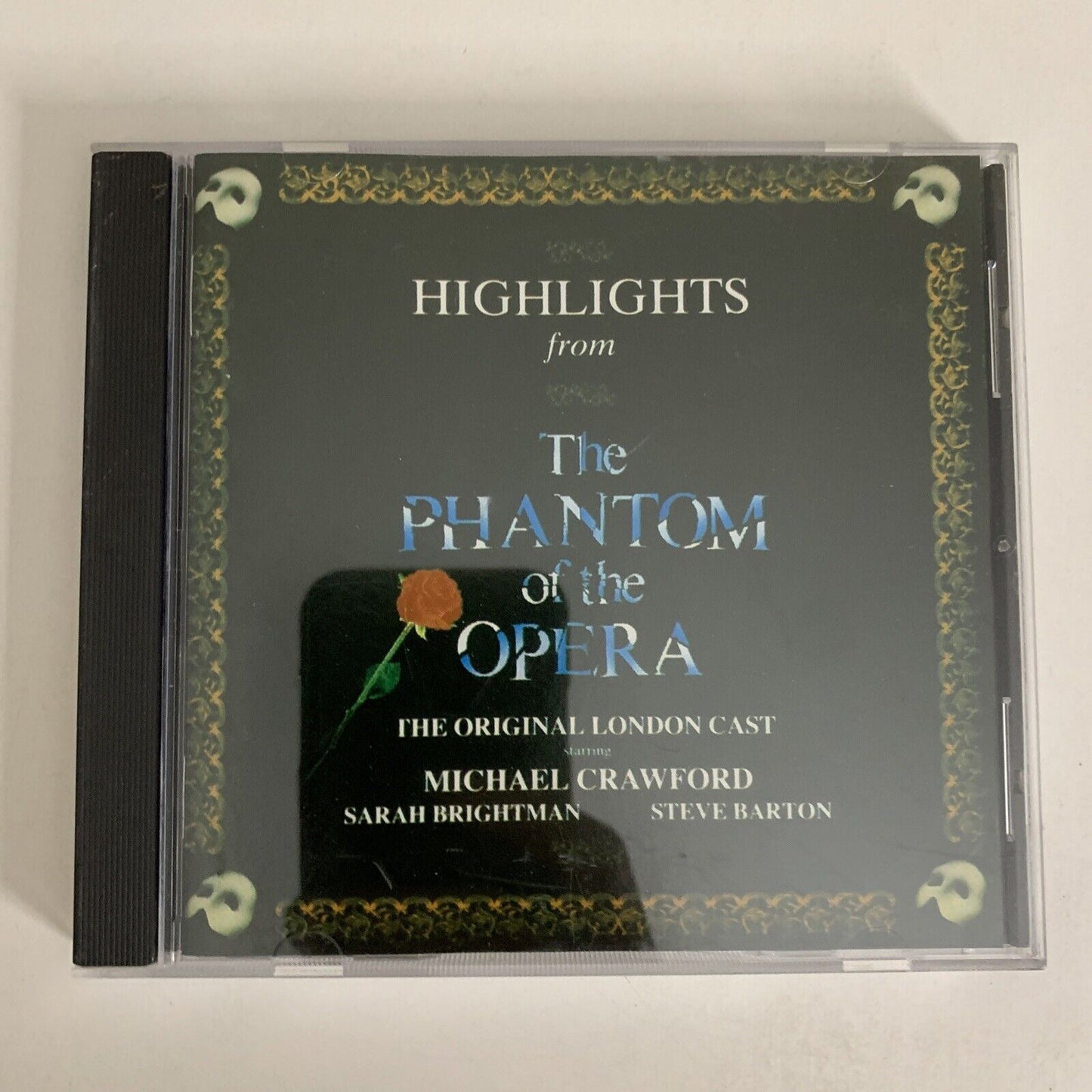 Highlights From The Phantom Of The Opera (The Original Cast Recording) CD 1987