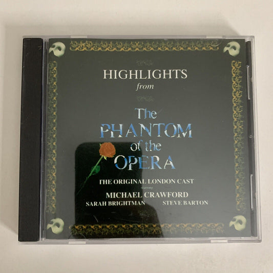 Highlights From The Phantom Of The Opera (The Original Cast Recording) CD 1987