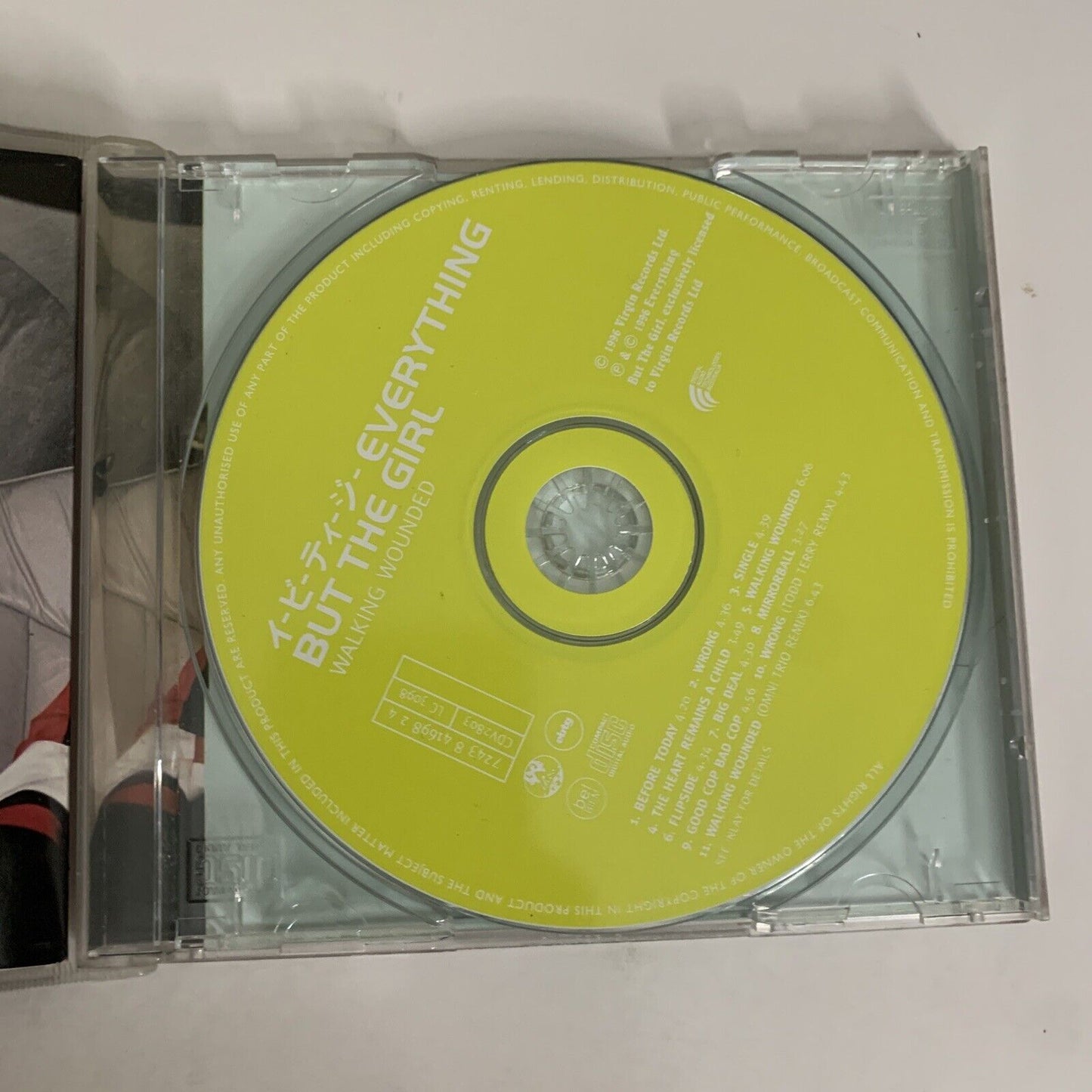 Everything But The Girl – Walking Wounded (CD, 1996) Album