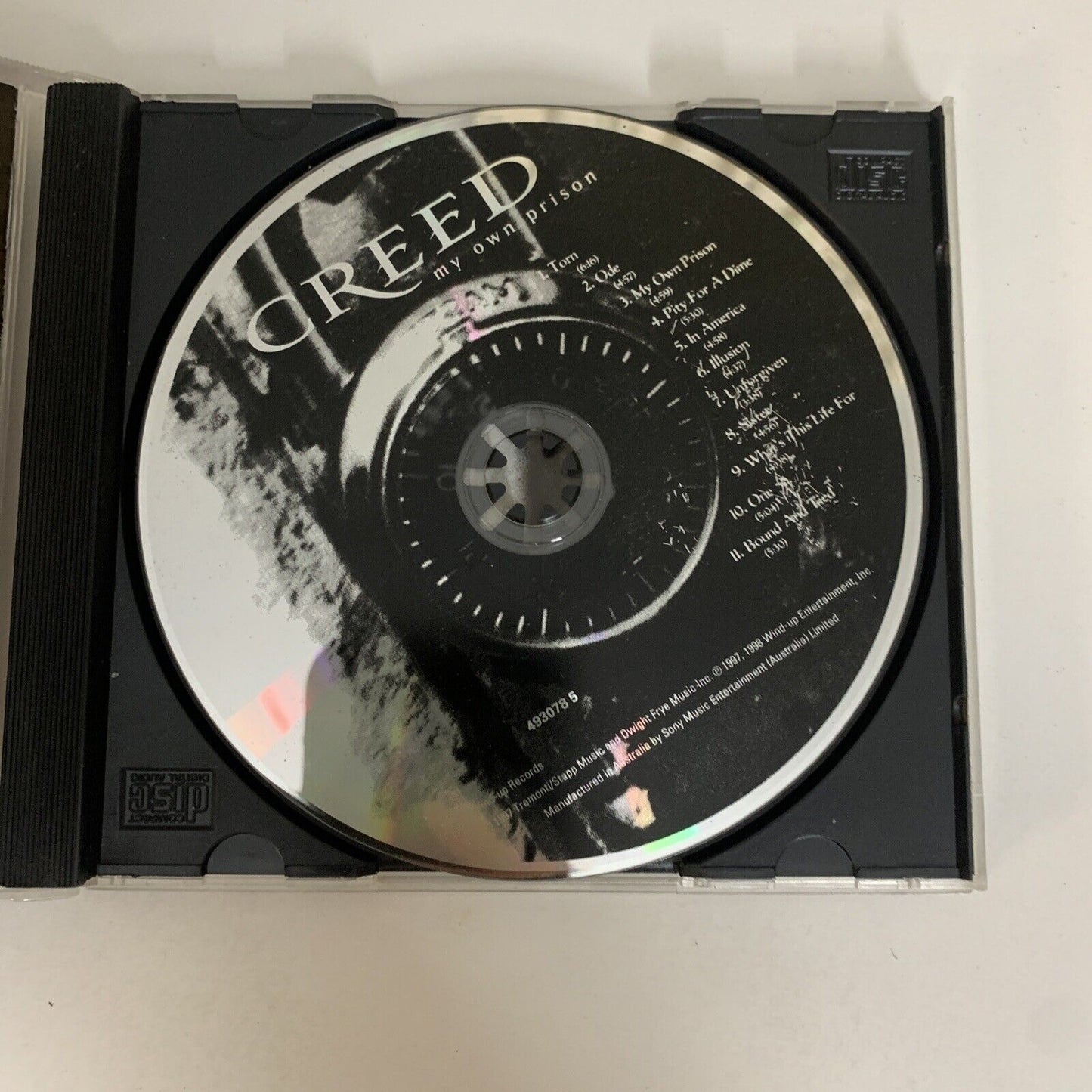 Creed – My Own Prison (CD, 1998) Album