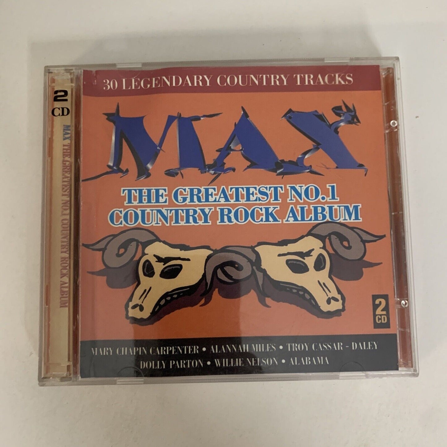 MAX: The Greatest No.1 Country Rock Album: 30 Legendary Tracks (CD, 1997) 2-Disc
