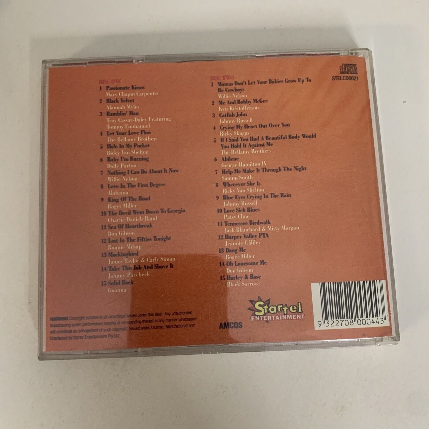 MAX: The Greatest No.1 Country Rock Album: 30 Legendary Tracks (CD, 1997) 2-Disc