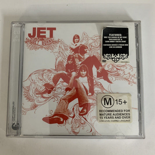 Get Born [Australia Bonus Track/Bonus Dvd] by Jet (CD, 2004, 2-Disc) Album