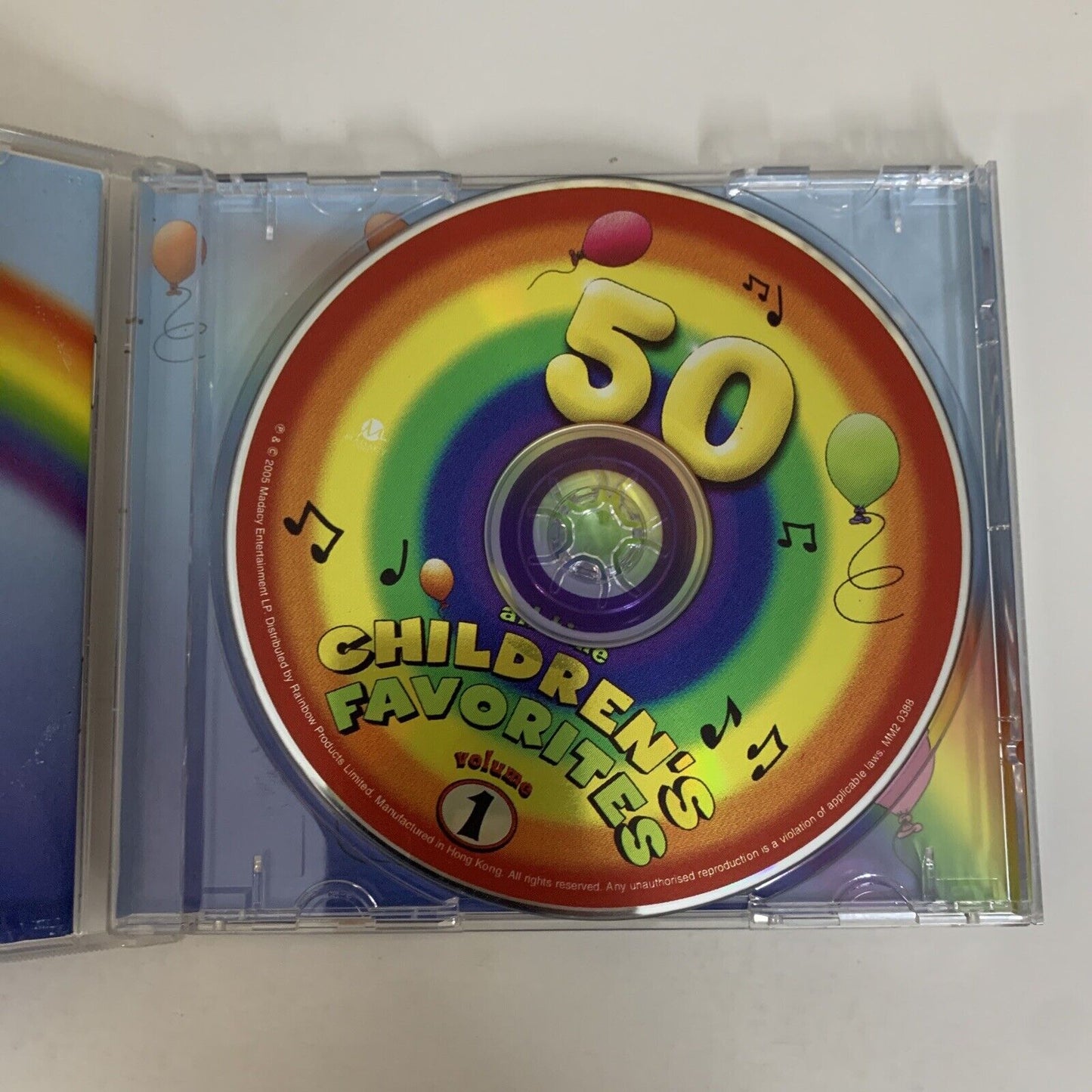 50 All-Time Children's Favorites Volume 1 by The Countdown Kids (CD, 2001)