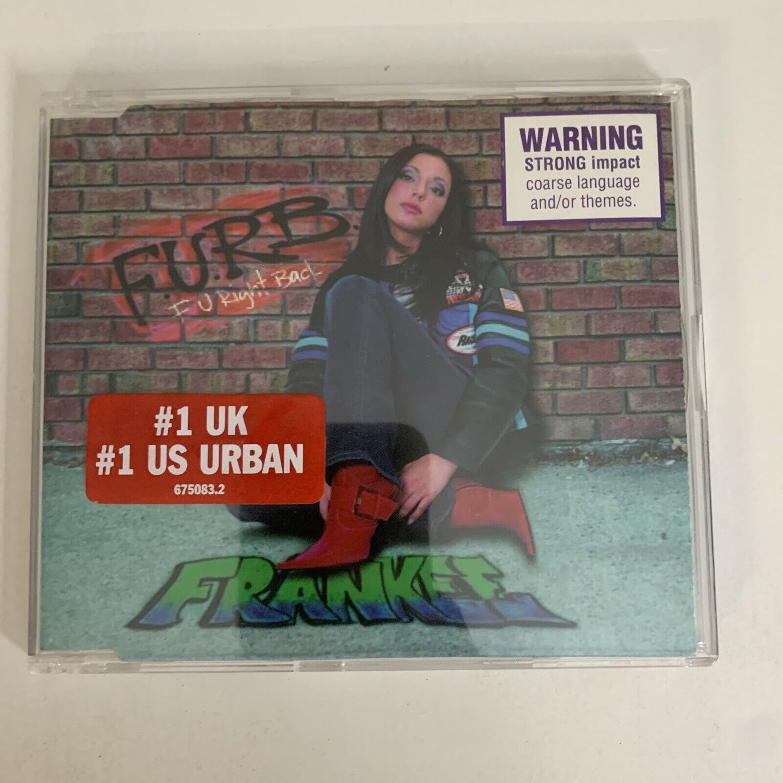 Frankee – F U Right Back (CD, 2004) Single Epic Records – Retro Unit