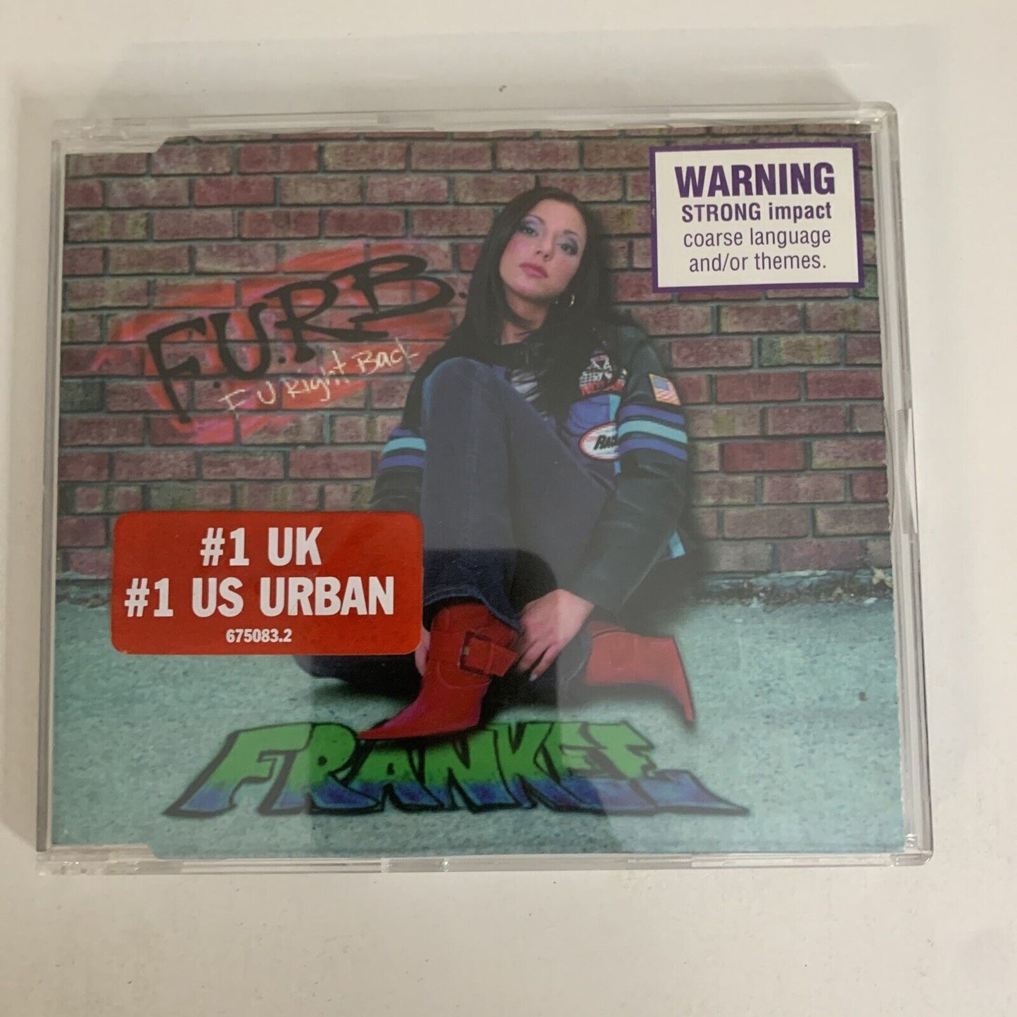 Frankee – F U Right Back (CD, 2004) Single Epic Records