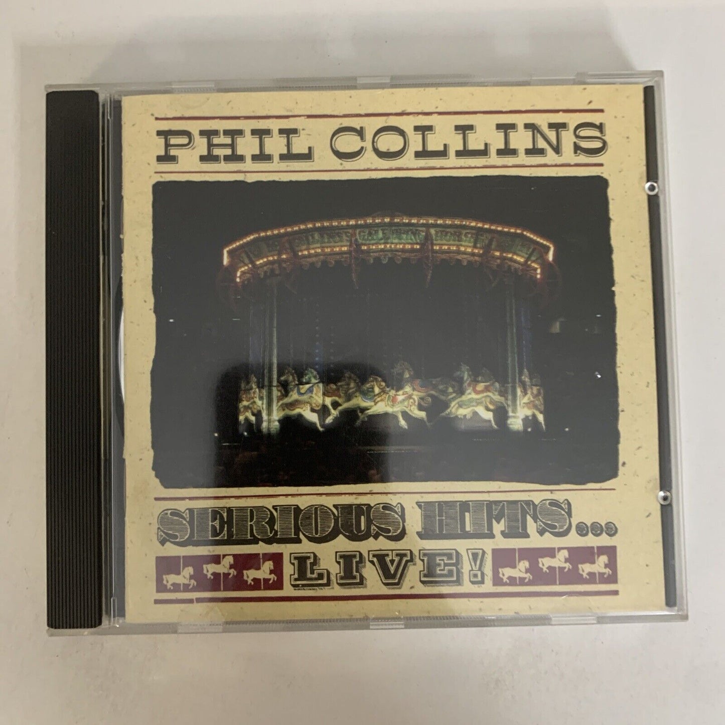 Serious Hits...Live! by Phil Collins (CD, 1990) Album