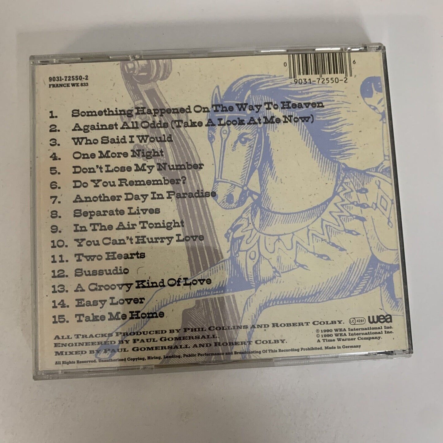 Serious Hits...Live! by Phil Collins (CD, 1990) Album