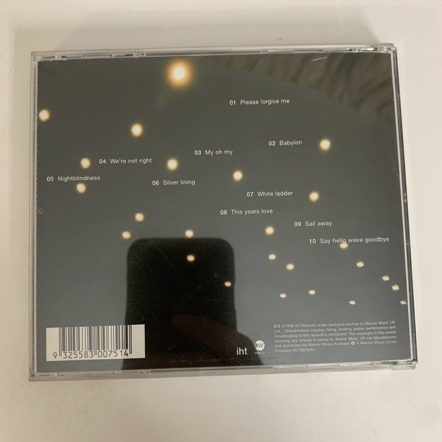 White Ladder by David Gray (CD, 1998) Album