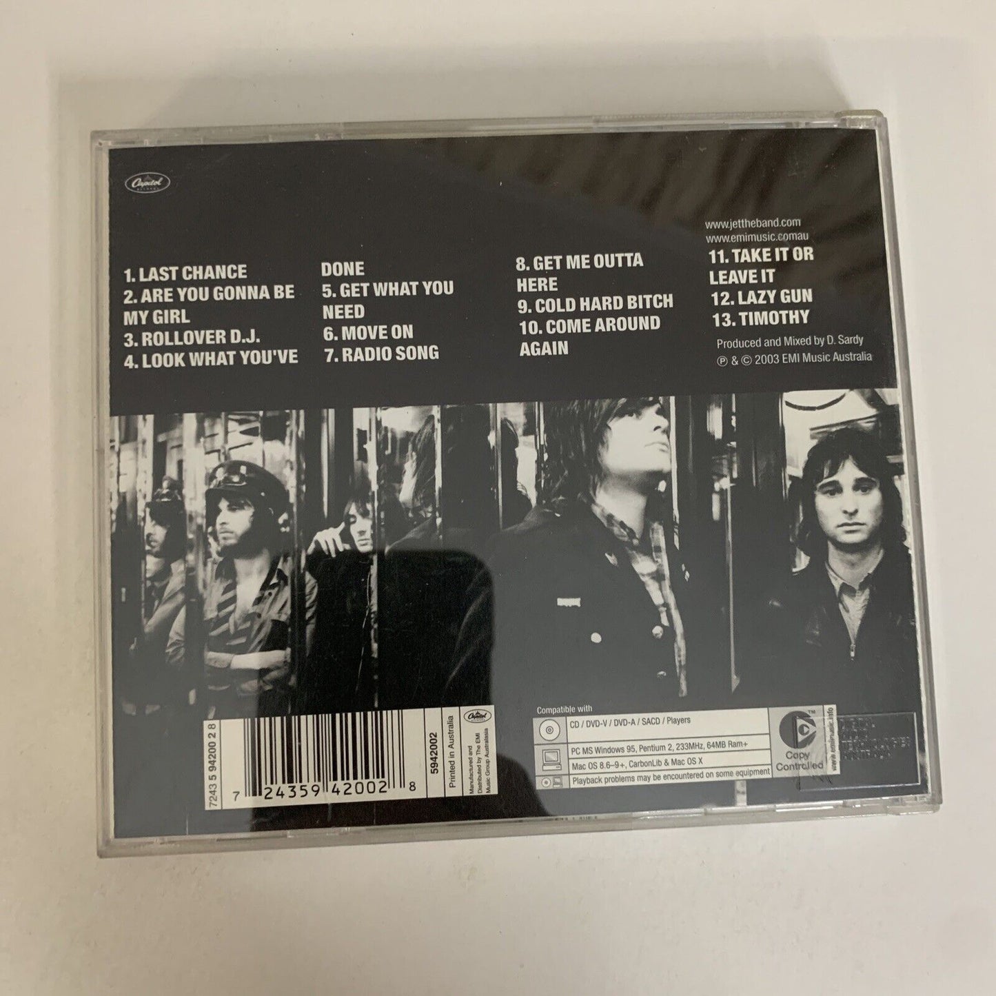 Jet by Get Born (CD, 2003) Album Capitol Records