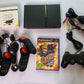 Sony PlayStation 2 Slim PAL Console Buzz Bundle Game Buzzer Cables Controller