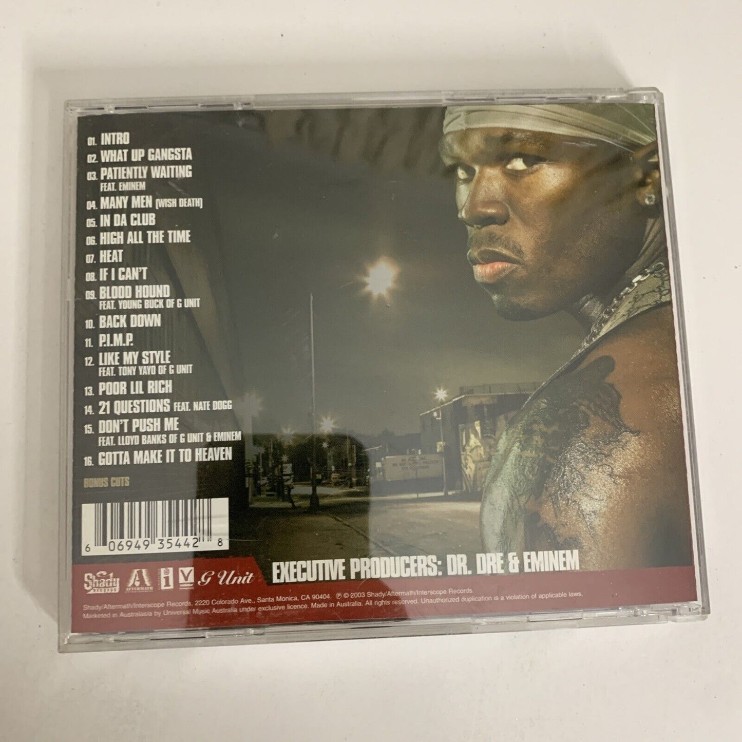 Get Rich or Die Tryin' by 50 Cent (CD, 2003) Album