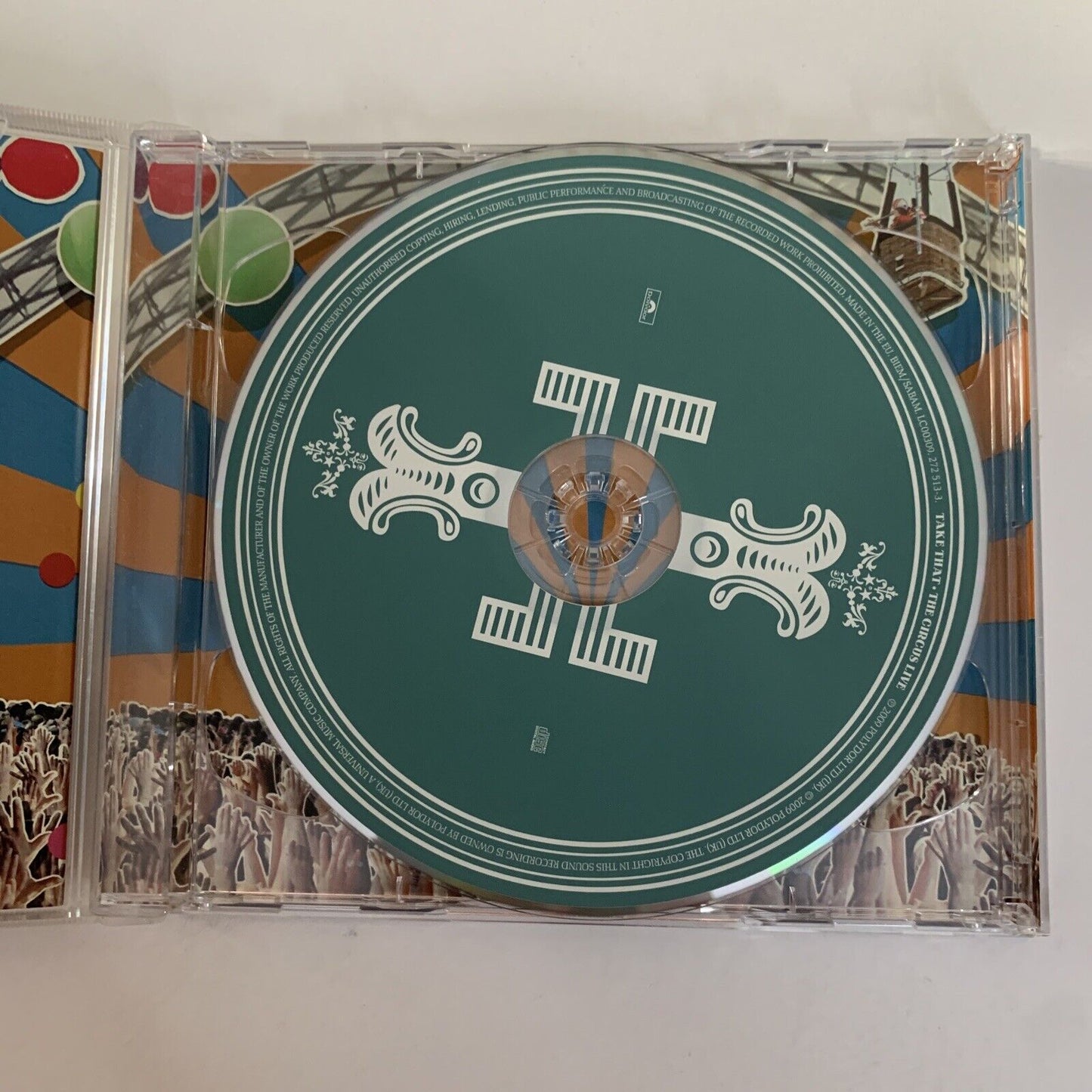Take That – The Greatest Day : Take That Present The Circus Live (CD, 2009) 2CD