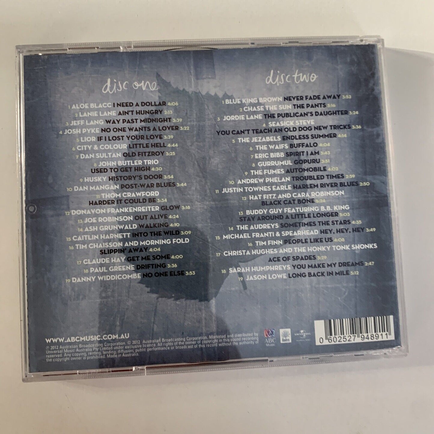 Best Of Blues & Roots 2012 (CD, 2012, 2-Disc) ABC Music Album